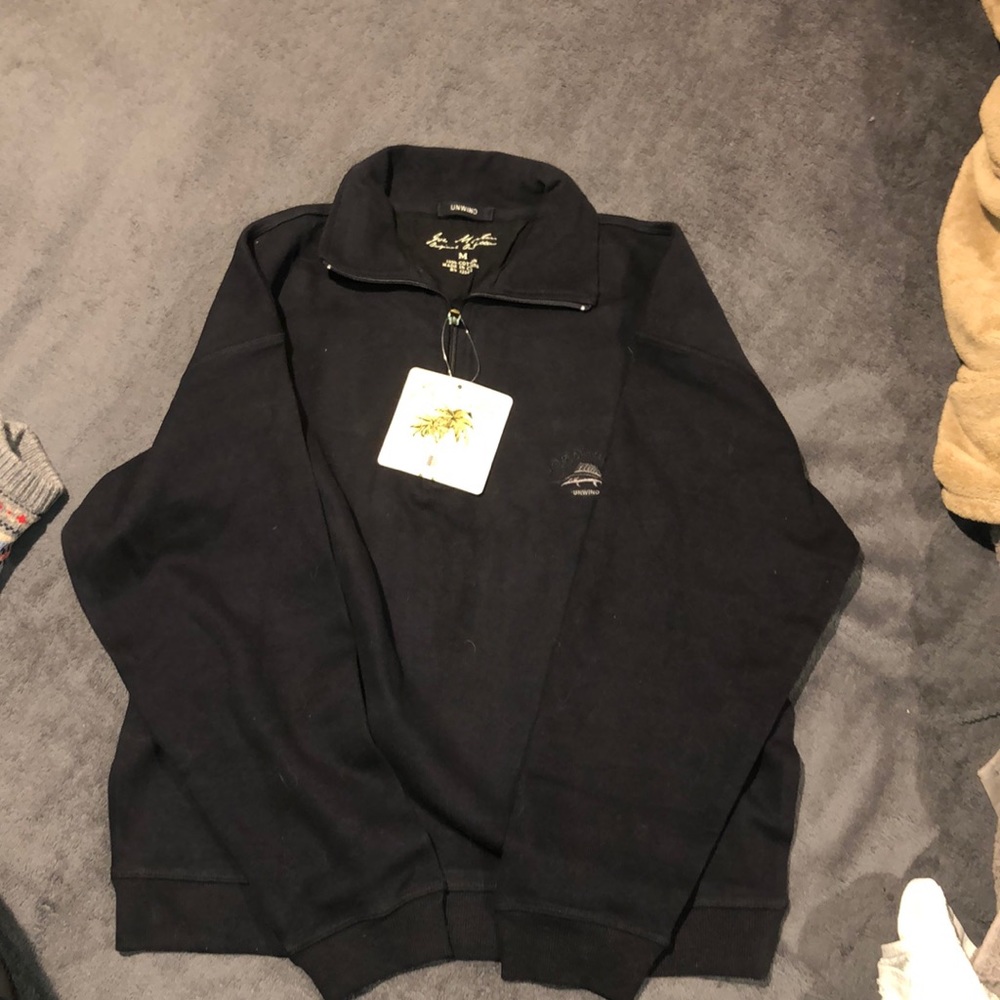 COPY - Joe marlin, half zip, brand new , dark blue